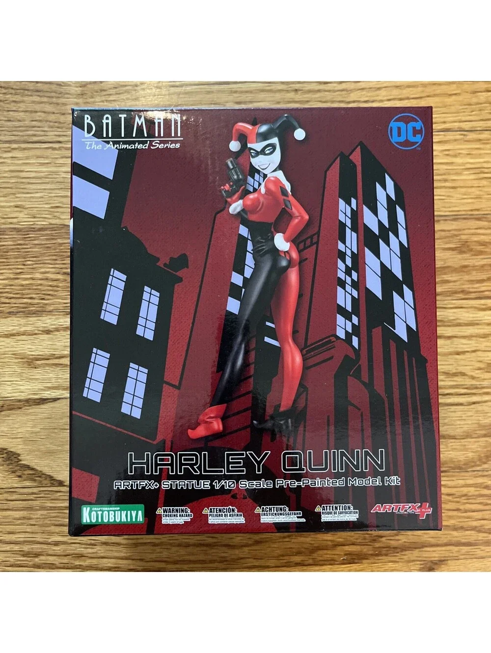 DC Batman the Animated Series Kotobukiya Harley Quinn ArtFX Statue - New